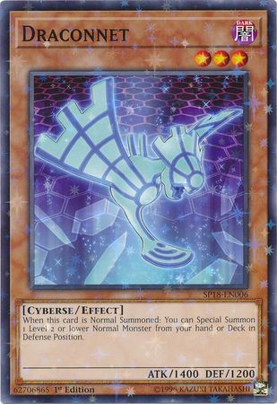 Draconnet (Starfoil) [SP18-EN006] Starfoil Rare | Jomio and Rueliete's Cards and Comics