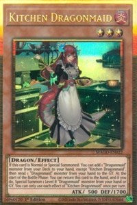 Kitchen Dragonmaid [MAGO-EN022] Gold Rare | Jomio and Rueliete's Cards and Comics