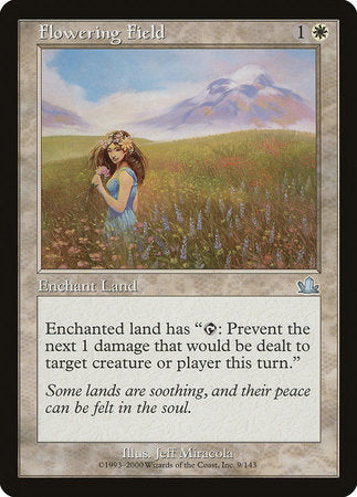 Flowering Field [Prophecy] | Jomio and Rueliete's Cards and Comics