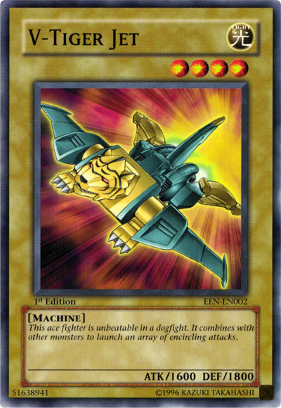 V-Tiger Jet [EEN-EN002] Common | Jomio and Rueliete's Cards and Comics
