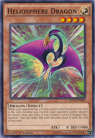 Heliosphere Dragon [MP15-EN004] Common | Jomio and Rueliete's Cards and Comics