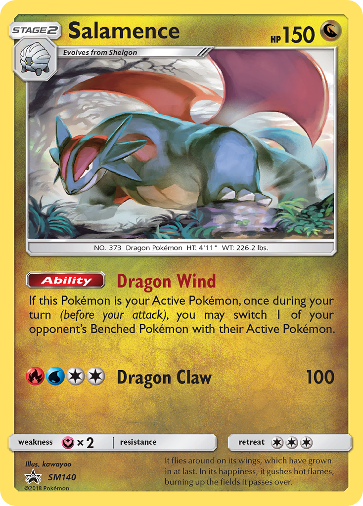 Salamence (SM140) [Sun & Moon: Black Star Promos] | Jomio and Rueliete's Cards and Comics
