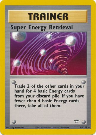 Super Energy Retrieval (89/111) [Neo Genesis Unlimited] | Jomio and Rueliete's Cards and Comics