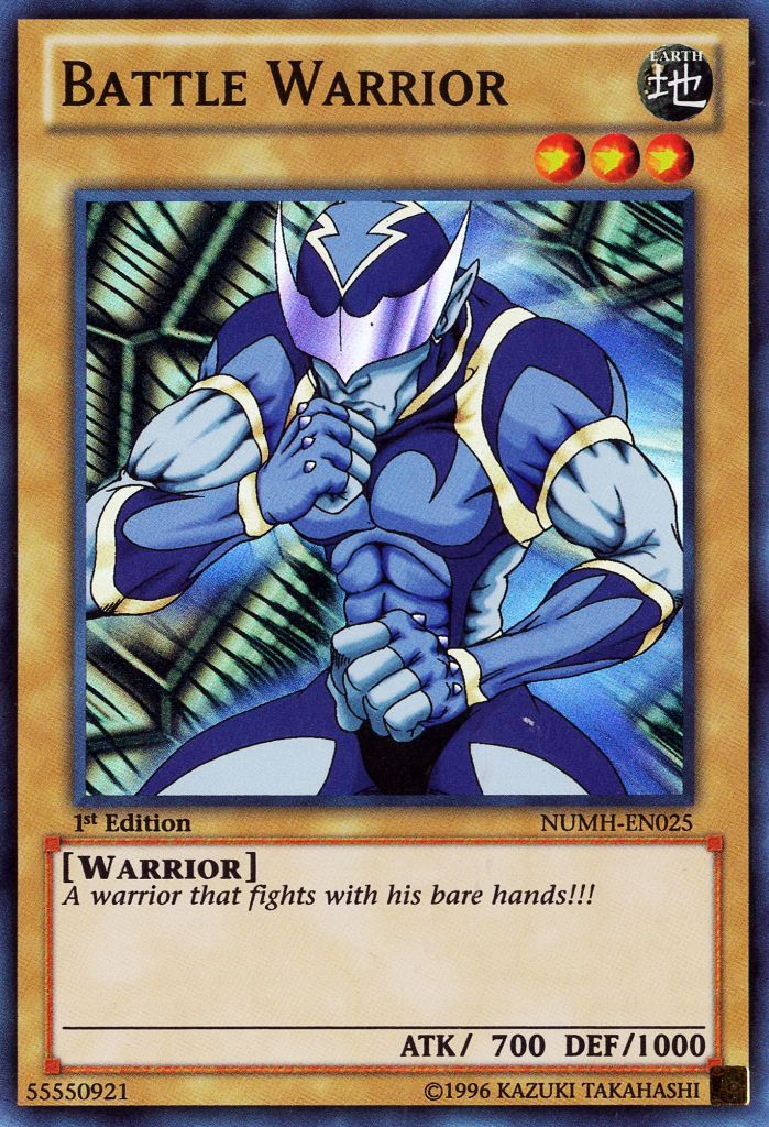 Battle Warrior [NUMH-EN025] Super Rare | Jomio and Rueliete's Cards and Comics
