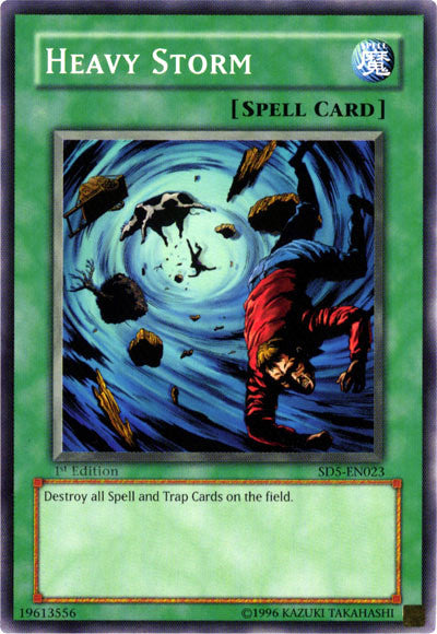 Heavy Storm [SD5-EN023] Common | Jomio and Rueliete's Cards and Comics