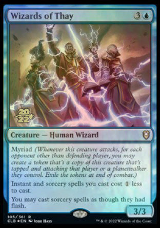 Wizards of Thay [Commander Legends: Battle for Baldur's Gate Prerelease Promos] | Jomio and Rueliete's Cards and Comics
