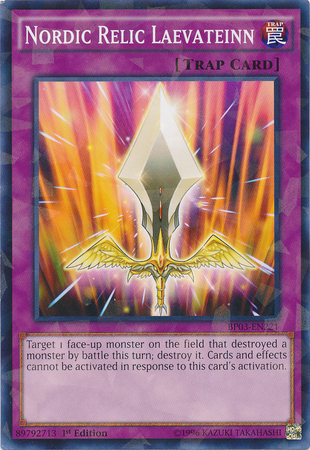 Nordic Relic Laevateinn (Shatterfoil) [BP03-EN221] Common | Jomio and Rueliete's Cards and Comics