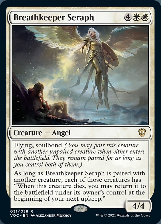 Breathkeeper Seraph [Innistrad: Crimson Vow Commander] | Jomio and Rueliete's Cards and Comics