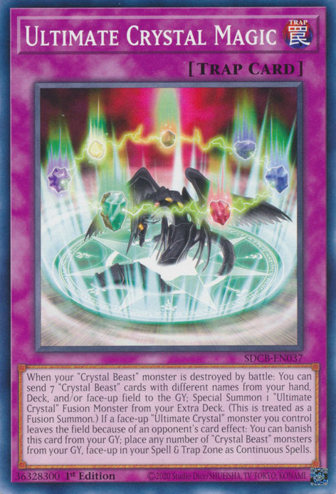 Ultimate Crystal Magic [SDCB-EN037] Common | Jomio and Rueliete's Cards and Comics