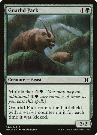 Gnarlid Pack [Modern Masters 2015] | Jomio and Rueliete's Cards and Comics