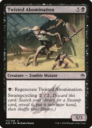 Twisted Abomination [Masters 25] | Jomio and Rueliete's Cards and Comics