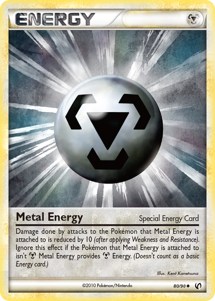 Metal Energy (80/90) [HeartGold & SoulSilver: Undaunted] | Jomio and Rueliete's Cards and Comics