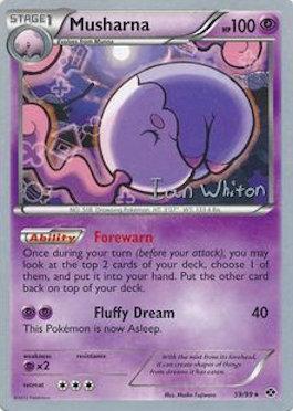 Musharna (59/99) (American Gothic - Ian Whiton) [World Championships 2013] | Jomio and Rueliete's Cards and Comics