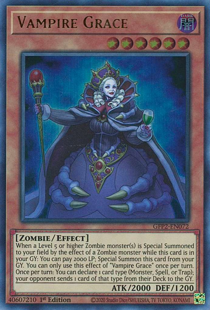 Vampire Grace [GFP2-EN072] Ultra Rare | Jomio and Rueliete's Cards and Comics