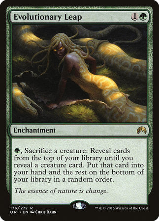 Evolutionary Leap [Magic Origins] | Jomio and Rueliete's Cards and Comics