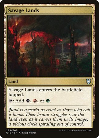 Savage Lands [Commander 2018] | Jomio and Rueliete's Cards and Comics