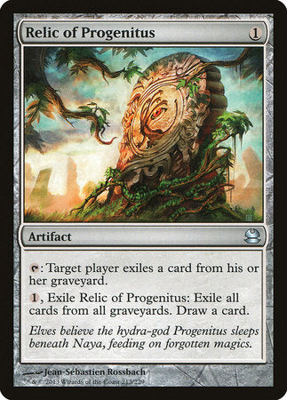 Relic of Progenitus [Modern Masters] | Jomio and Rueliete's Cards and Comics