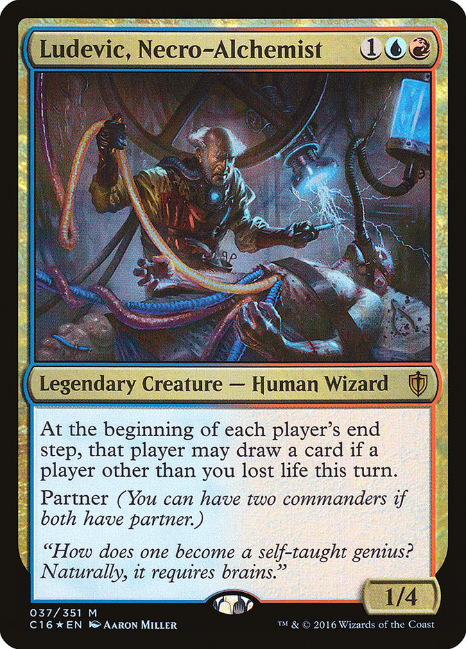 Ludevic, Necro-Alchemist [Commander 2016] | Jomio and Rueliete's Cards and Comics