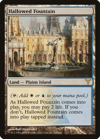 Hallowed Fountain [Dissension] | Jomio and Rueliete's Cards and Comics