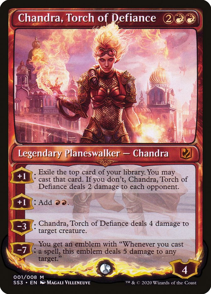 Chandra, Torch of Defiance [Signature Spellbook: Chandra] | Jomio and Rueliete's Cards and Comics