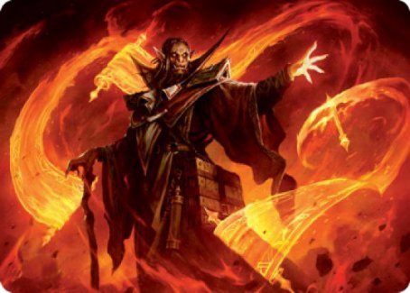 Plargg, Dean of Chaos Art Card [Strixhaven: School of Mages Art Series] | Jomio and Rueliete's Cards and Comics