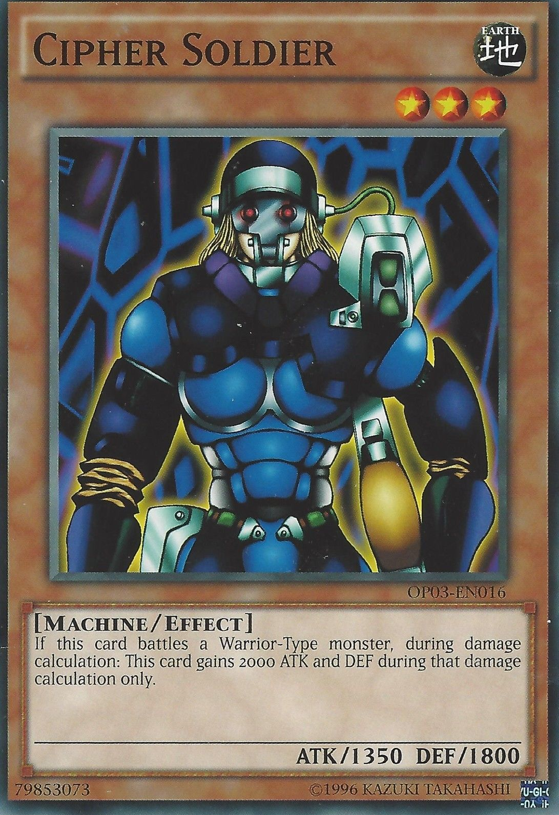 Cipher Soldier [OP03-EN016] Common | Jomio and Rueliete's Cards and Comics