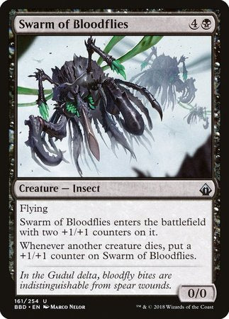 Swarm of Bloodflies [Battlebond] | Jomio and Rueliete's Cards and Comics