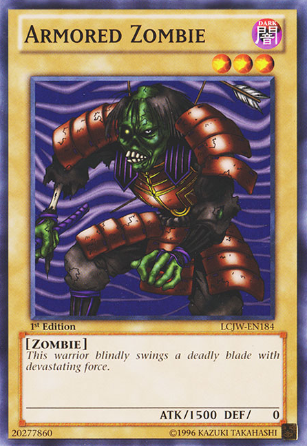 Armored Zombie [LCJW-EN184] Common | Jomio and Rueliete's Cards and Comics