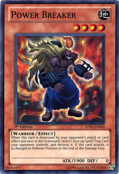 Power Breaker [STBL-EN010] Super Rare | Jomio and Rueliete's Cards and Comics