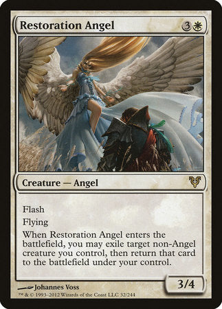 Restoration Angel [Avacyn Restored] | Jomio and Rueliete's Cards and Comics