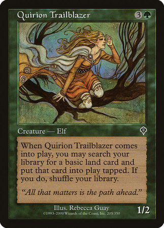 Quirion Trailblazer [Invasion] | Jomio and Rueliete's Cards and Comics