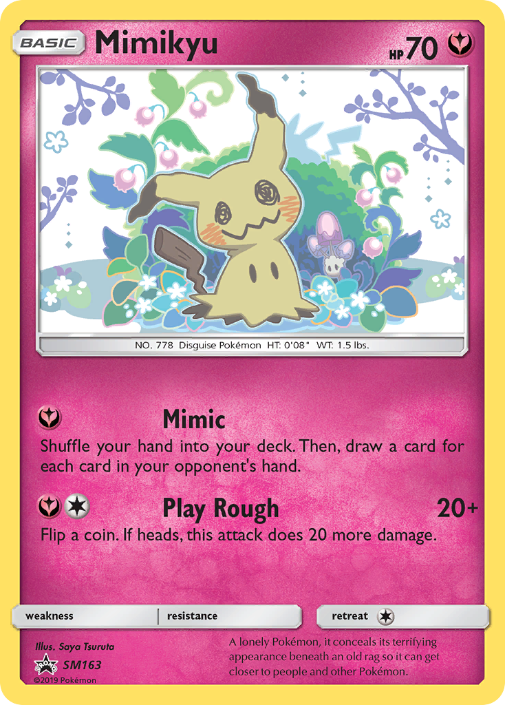 Mimikyu (SM163) [Sun & Moon: Black Star Promos] | Jomio and Rueliete's Cards and Comics