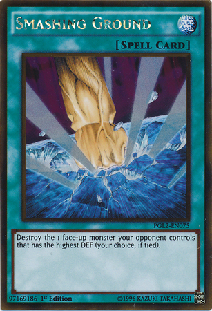 Smashing Ground [PGL2-EN075] Gold Rare | Jomio and Rueliete's Cards and Comics