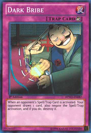 Dark Bribe [BPW2-EN087] Super Rare | Jomio and Rueliete's Cards and Comics