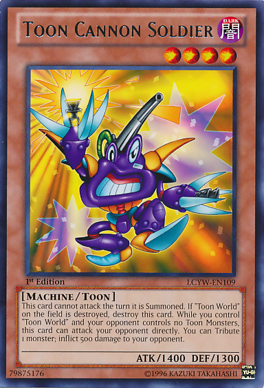 Toon Cannon Soldier [LCYW-EN109] Rare | Jomio and Rueliete's Cards and Comics