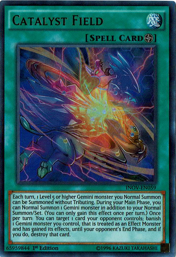 Catalyst Field [INOV-EN059] Ultra Rare | Jomio and Rueliete's Cards and Comics