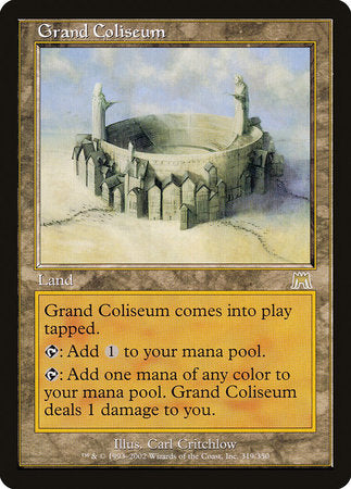 Grand Coliseum [Onslaught] | Jomio and Rueliete's Cards and Comics