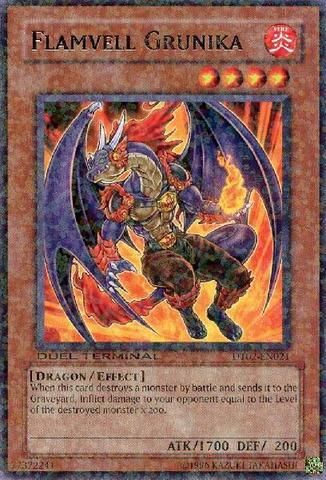 Flamvell Grunika [DT02-EN021] Rare | Jomio and Rueliete's Cards and Comics