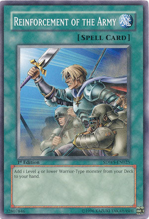 Reinforcement of the Army [SDWS-EN025] Common | Jomio and Rueliete's Cards and Comics