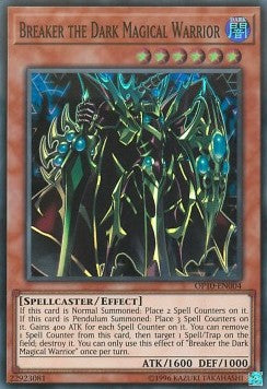 Breaker the Dark Magical Warrior [OP10-EN004] Super Rare | Jomio and Rueliete's Cards and Comics