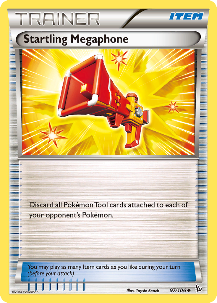 Startling Megaphone (97/106) [XY: Flashfire] | Jomio and Rueliete's Cards and Comics