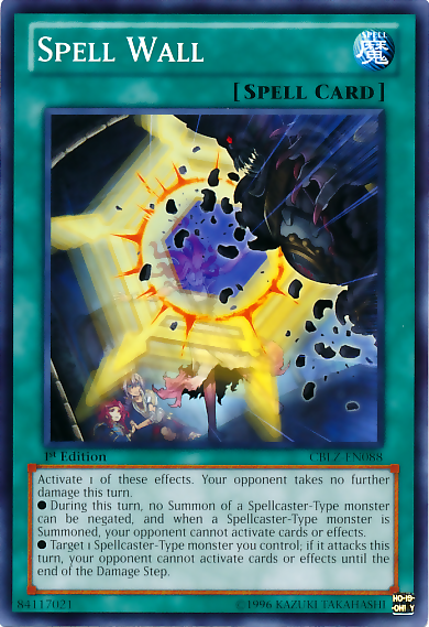 Spell Wall [CBLZ-EN088] Common | Jomio and Rueliete's Cards and Comics