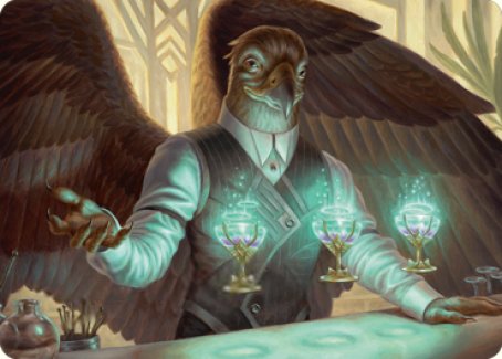 Speakeasy Server Art Card [Streets of New Capenna Art Series] | Jomio and Rueliete's Cards and Comics