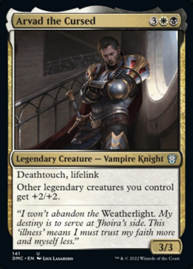 Arvad the Cursed [Dominaria United Commander] | Jomio and Rueliete's Cards and Comics