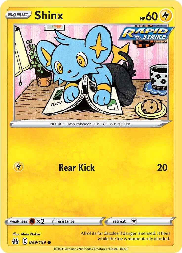 Shinx (039/159) (39) [Sword & Shield: Crown Zenith] | Jomio and Rueliete's Cards and Comics