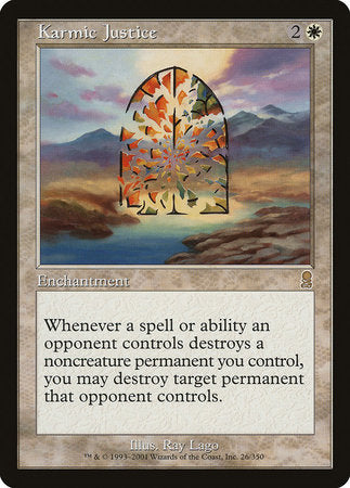 Karmic Justice [Odyssey] | Jomio and Rueliete's Cards and Comics