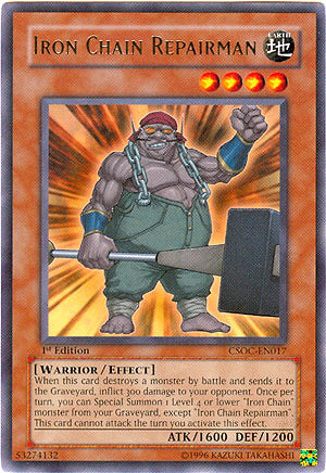 Iron Chain Repairman [CSOC-EN017] Rare | Jomio and Rueliete's Cards and Comics