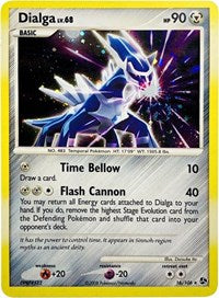 Dialga (16/106) (Cosmos Holo) (Theme Deck Exclusive) [Diamond & Pearl: Great Encounters] | Jomio and Rueliete's Cards and Comics