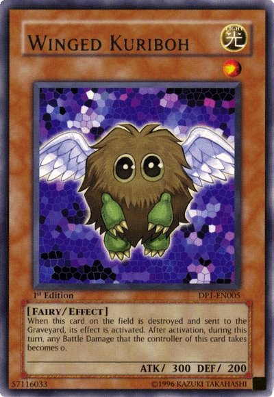 Winged Kuriboh [DP1-EN005] Rare | Jomio and Rueliete's Cards and Comics