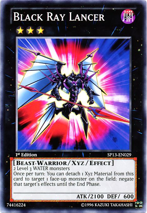 Black Ray Lancer [SP13-EN029] Common | Jomio and Rueliete's Cards and Comics